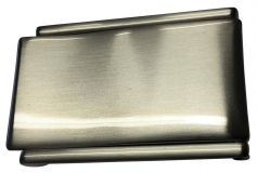 G�rtelschnalle Koppel 3,5cm Silber