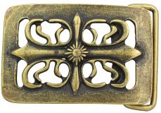 G�rtelschnalle Ascha 4,0 cm Altmessing