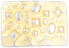 Gürtelschnalle Ornamente 4,0 cm Oro vecchio