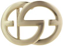 Gürtelschnalle Emil 4,0 cm Gold