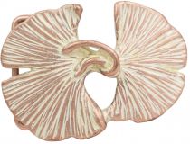 Gürtelschnalle Ginkgoblätter 4,0 cm Rame