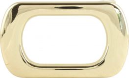 Gürtelschnalle Stadion 4,0 cm Gold Glänzend