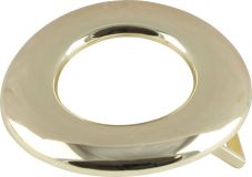 Gürtelschnalle Ring 4,0 cm Gold Glänzend