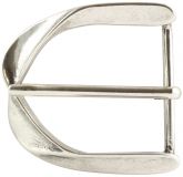 Gürtelschnalle Waves 4,0 cm Silber