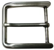 Gürtelschnalle Round 4,0 cm Silber