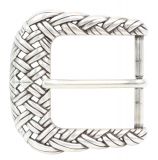 Gürtelschnalle Treviso 4,0cm Silber