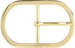 G�rtelschnalle Doubles 4,0 cm Gold Gl�nzend