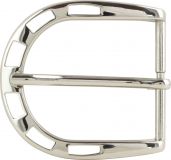 Gürtelschnalle Aaliyah 4,0 cm Silber glänzend
