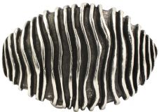 Gürtelschnalle Terni 4,0 cm Silber