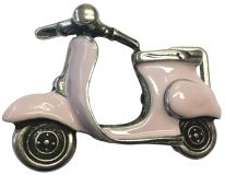 Gürtelschnalle Scooter 4,0 cm Rosa