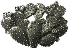 Gürtelschnalle Spines 4,0 cm Silber
