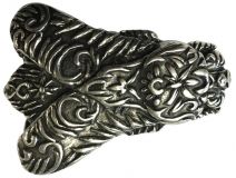 G�rtelschnalle Pregare 4,0 cm Silber