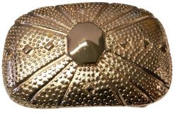 Gürtelschnalle Dotted Shell 4,0 cm Roségold