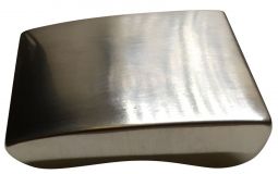 Gürtelschnalle 3,0 cm Silber