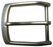 Gürtelschnalle 4,0 cm Altsilber