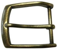 Gürtelschnalle 4,0 cm Altmessing
