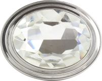 Gürtelschnalle Rouen 4,0cm Silber