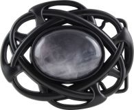 G�rtelschnalle Alhambra 4,0cm Schwarz