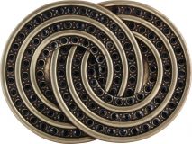 Gürtelschnalle Bellagio 4,0cm Gold