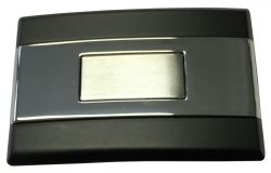 Gürtelschnalle 3,5cm Silber