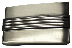 Gürtelschnalle 3,5cm Silber