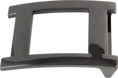 Gürtelschnalle Window 4,0 cm Schwarz