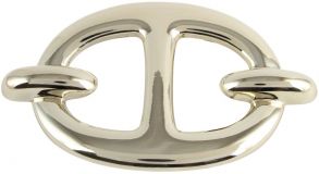 Gürtelschnalle Saturn 4,0 cm Gold Glänzend