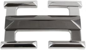 Gürtelschnalle Hektor 4,0 cm Silber