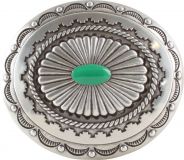 G�rtelschnalle Chantico 4,0cm Silber