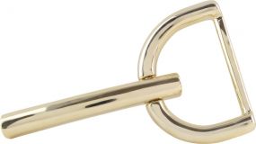 Gürtelschnalle String Bling 4,0 cm Gold