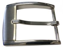 Gürtelschnalle 3,5 cm Silber