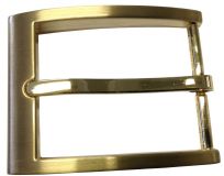 Gürtelschnalle 3,5 cm Gold