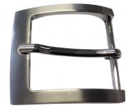 Gürtelschnalle 3,5 cm Silber