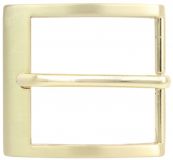 Gürtelschnalle schmal 4,0 cm Gold