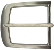 Gürtelschnalle 4,0 cm Silber