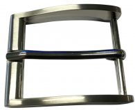 Gürtelschnalle 4,0 cm Silber