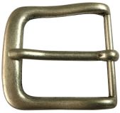 Gürtelschnalle 4,0 cm altsilber Altsilber