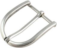 G�rtelschnalle rund 4,0 cm Altsilber