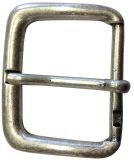 Gürtelschnalle 5,0 cm Altsilber