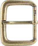 Gürtelschnalle 5,0 cm Altmessing