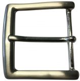 Gürtelschnalle 5,0 cm Silber